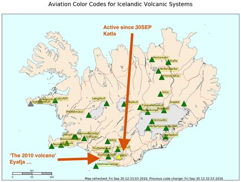 Iceland Volcano Alert Katla International Ops 2021 Opsgroup