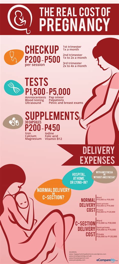 Infographic How Much Pregnancy Really Costs In The Philippines