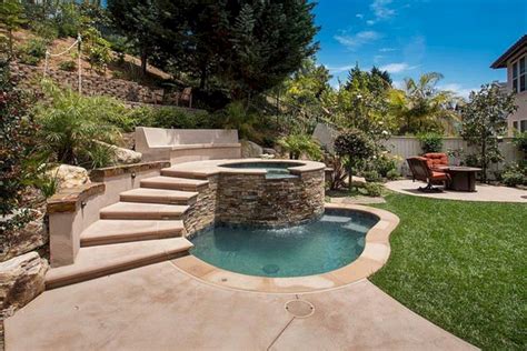 Garden pool ideas for small yards backyard landscaping decor photograph by: Small Backyard Inground Swimming Pool Designs (Small ...
