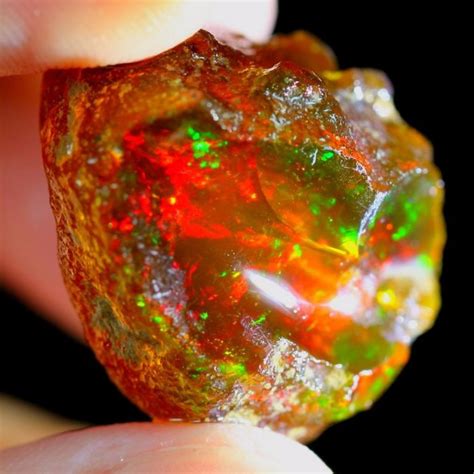 Natural Ethiopian Welo Crystal Opal Rough 28 X 23 X 22 Mm Catawiki