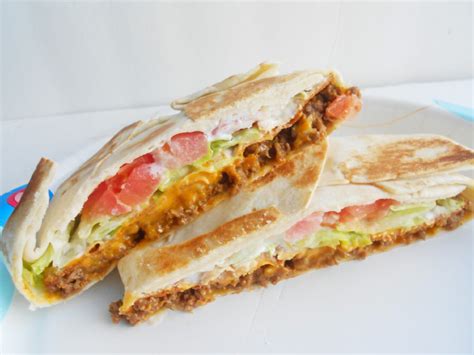 Keeping it the same size at the tostada round. Homemade Crunchwrap Supreme · How To Cook A Wrap · Cooking ...