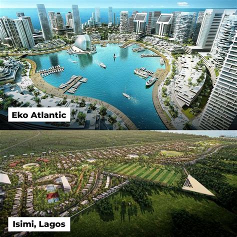 Eko Atlantic City And Isimi Lagos Two Modern Legacies Designed By The