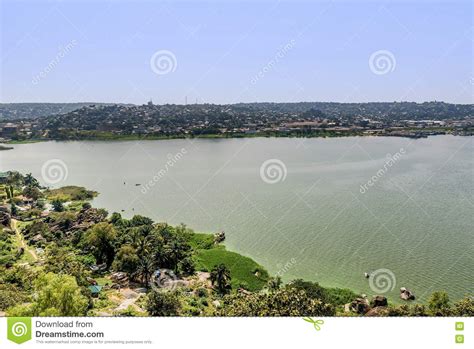 Vue Du Lac Victoria Et De Mwanza Tanzanie Photo Stock Image Du