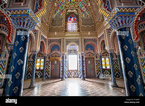 Moorish Style Palace Interior Arabian Fairy Tale Architecture Details