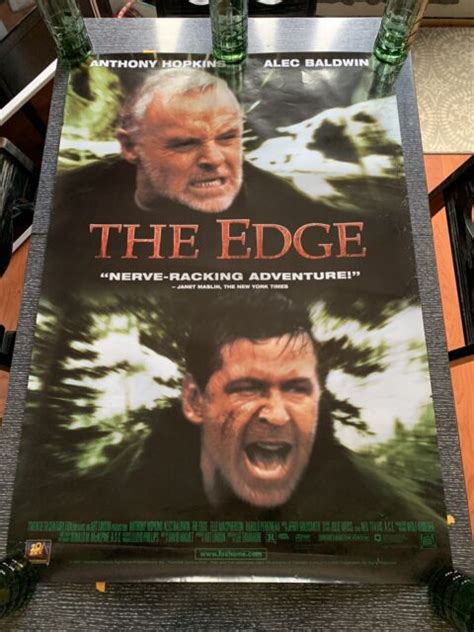 Original The Edge Movie Vintage 1997 Promotional Poster Pre Owned Ebay