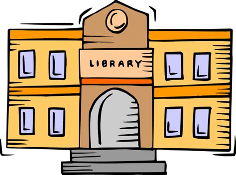 Building Library Flat Illustration Transparent Png Svg Vector File Riset