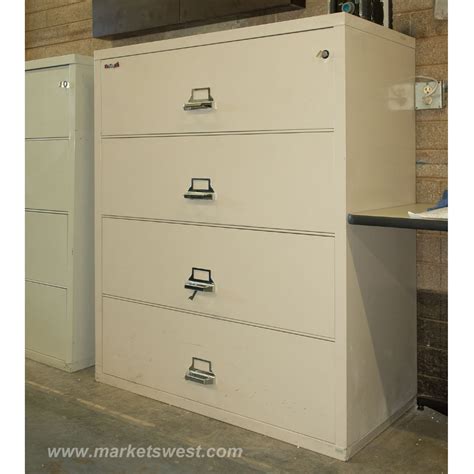 Fire file cabinets and fireproof file cabinets keep your vital records and media protected and organized. 4-Drawer Legal Size FIREPROOF LATERAL FILE Cabinets- Pre ...