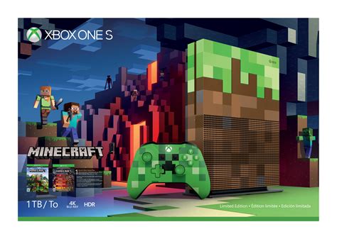 Minecraft Xbox One S Limited Edition Console Will Join Microsofts