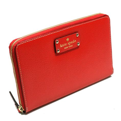 Whatever you're shopping for, we've got it. Kate Spade Wellesley Red Garnet Zip Travel Wallet/ Clutch ...