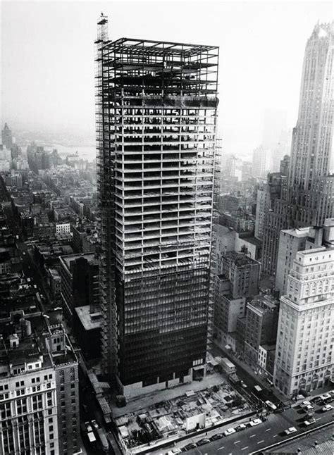 Philip Johnson Seagram Building New York Usa 1958 Филип Джонсон