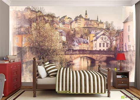 Retro Wallpaper And Vintage Wall Murals Luxembourg In Vintage Style