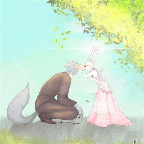 Kissing Before The Wedding Edenfries Beastars Anime Furry Anime