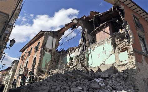 Photos Rescue Searches Underway In Central Italy Following Massive Earthquake Wbur News