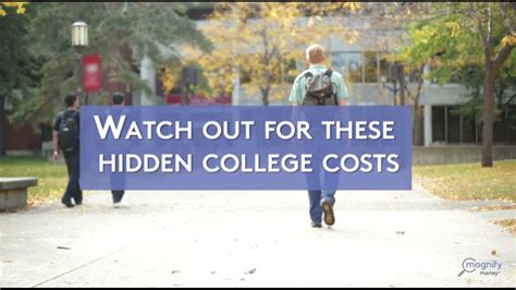Dont Be Surprised By These Hidden College Costs