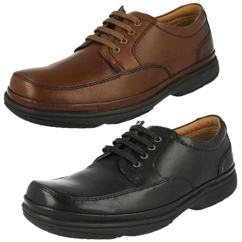 Mens Clarks Swift Mile Flexlight Wide Fitting Lace Up Shoe Ebay