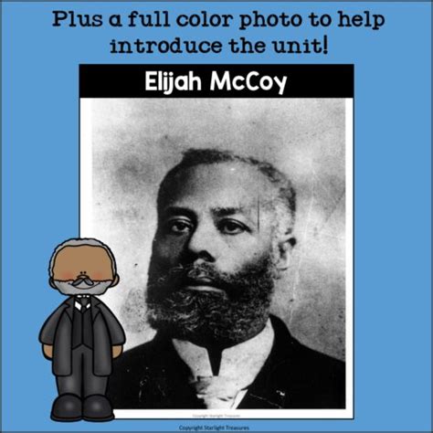 Elijah Mccoy Mini Book For Early Readers Inventors Made By Teachers