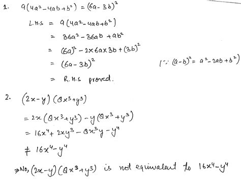 Solved Prove Polynomial Identities Directions For Problems 1 Through
