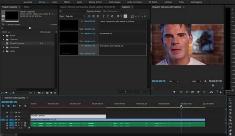 Turn captions on or off using the x1 accessibility settings menu. Quickly Create Closed Captions in Adobe Premiere Pro CC ...