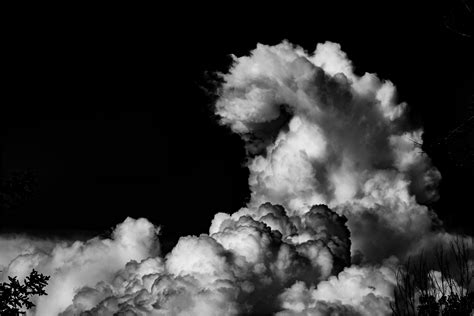 Free Images Cloud Black And White Sky Smoke Cumulus Darkness