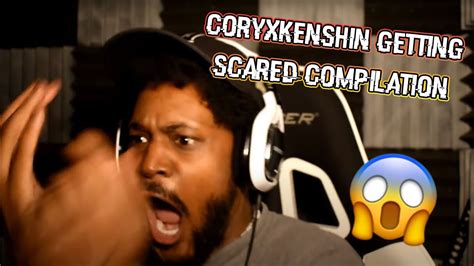 Coryxkenshin Getting Scared Compilation Youtube