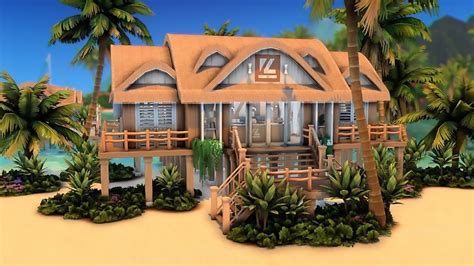 The Sims 4 Romantic Maledives Resort Sulani Beach