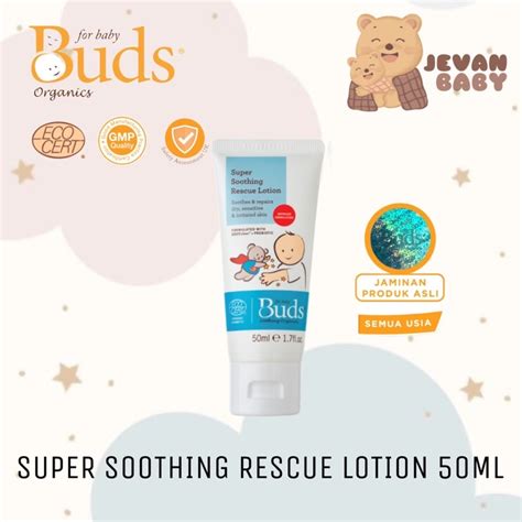 Jual Buds Organic Super Soothing Rescue Lotion 50ml ORIGINAL Shopee