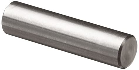316 Stainless Steel Dowel Pin Plain Finish 116 Nominal Diameter