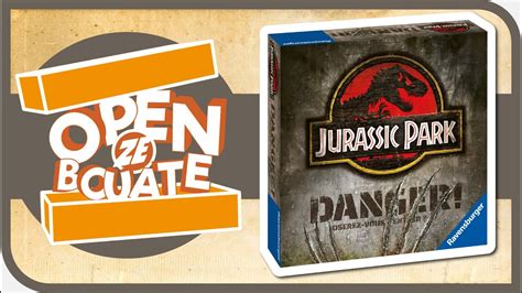 Jurassic Park Danger Unboxing Youtube