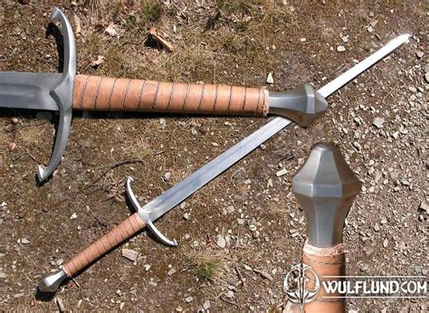 Hand And A Half Combat Sword épées Médiévales épées Sabres Rapières