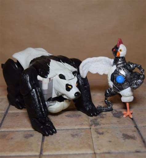 Panda Claw Robot Chicken Transformers Custom Action Figure