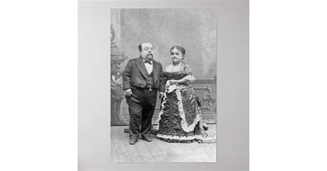 tom thumb and his wife lavinia warren poster