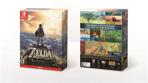 The Legend Of Zelda Breath Of The Wild Limited Edition Unboxing