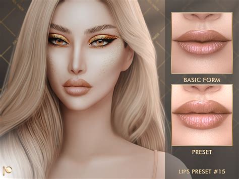Lips Preset 15 By Julhaos At Tsr Sims 4 Updates