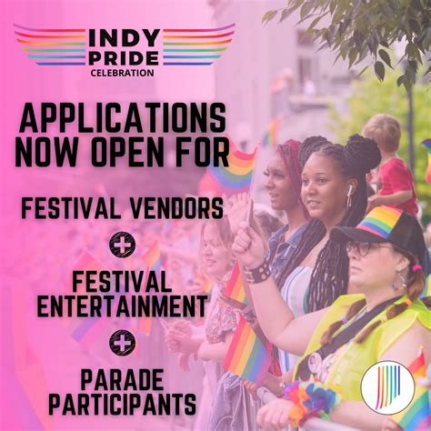 Applications Now Open For Indy Pride Festival Vendors Entertainment