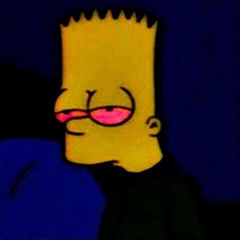 Depressed Bart Simpson Pfp Thrasher Heartbroken Simso