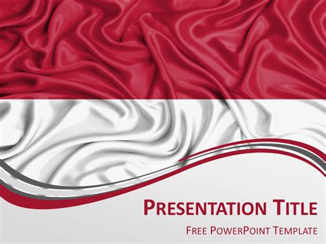 3d atau tiga dimensi merupakan bentuk dari benda template ppt pendidikan keren 2020 dan gratis. Indonesia Flag PowerPoint Template - PresentationGO.com