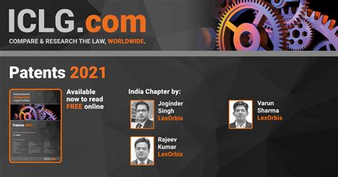 As per finance minister of india. International Comparative Legal Guide - Patents 2021 ...