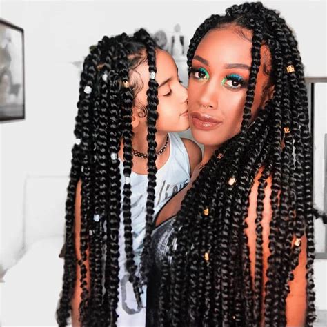 42 Passion Twists Spring Twist And Braided Hairstyles Hello Bombshell