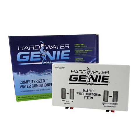 This aquasana descaler system will extend the life of your home appliances by preventing limescale buildup. Hard Water Genie No Salt Treatment Conditioner, Softener ...