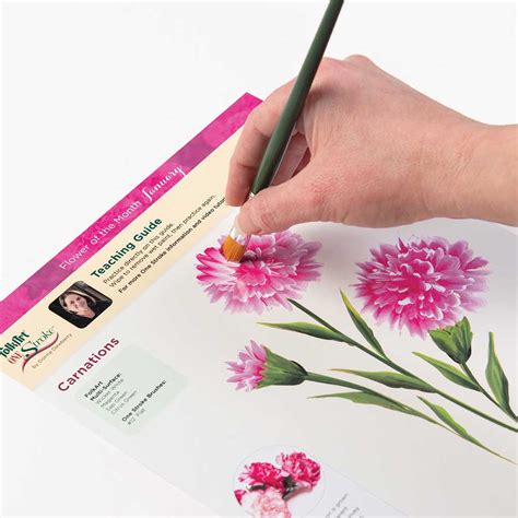 Shop Plaid Lets Paint With FolkArt One Stroke Kit Flower Of The