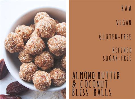 Almond Butter Coconut Bliss Balls Days Like Laura Recipe