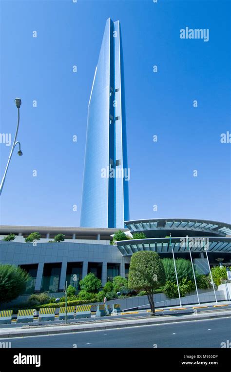 Riyadh October 21 Kingdom Tower Skyscaper And Surroundings On