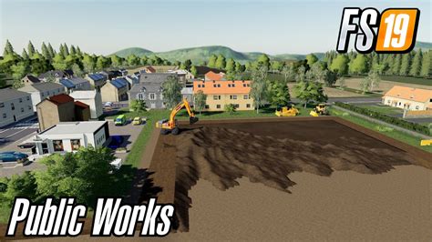 Fs19 Live Multiplayer Public Works Tcbo Mining Project Farming