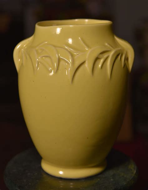 Large Yellow Mccoy Vase Collectors Weekly
