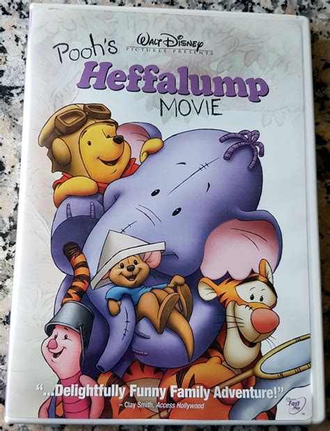 POOH S HEFFALUMP MOVIE VERY RARE Walt Disney DVD Winnie Lumpy Genuine