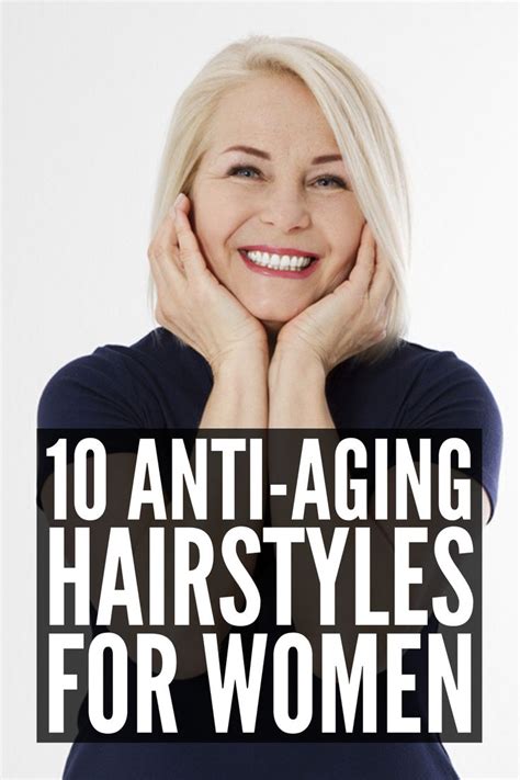 Any perfect hairdo — whether it's evenly styled curls or straightened hair — make a woman look older. Middle Age & Fabulous: 10 Hairstyles That Make You Look ...