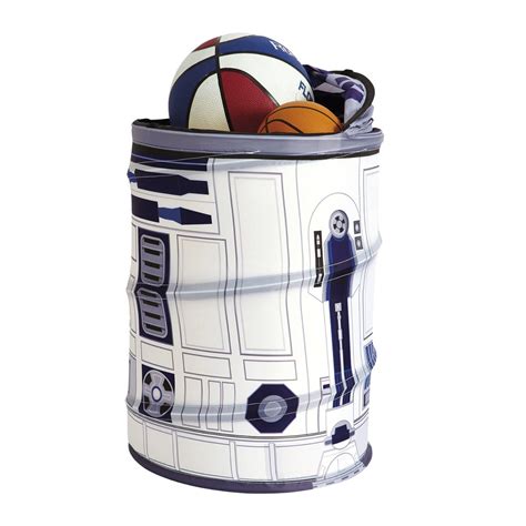 Star Wars R2 D2 Pop Up Storage New Bin Toy Box Kids Ebay