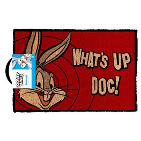 Looney Tunes Whats Up Doc Bugs Bunny Licensed Doormat Yellow Octopus