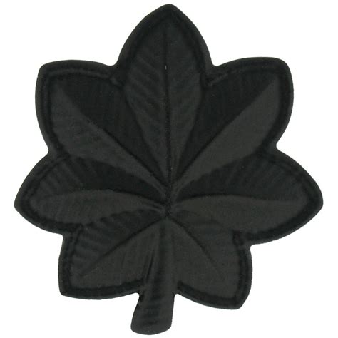 Black Leaf Rank Army Army Military