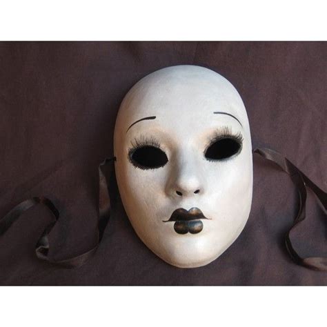 Broken Doll Full Face Mask 5 135 Liked On Polyvore Featuring Creepy